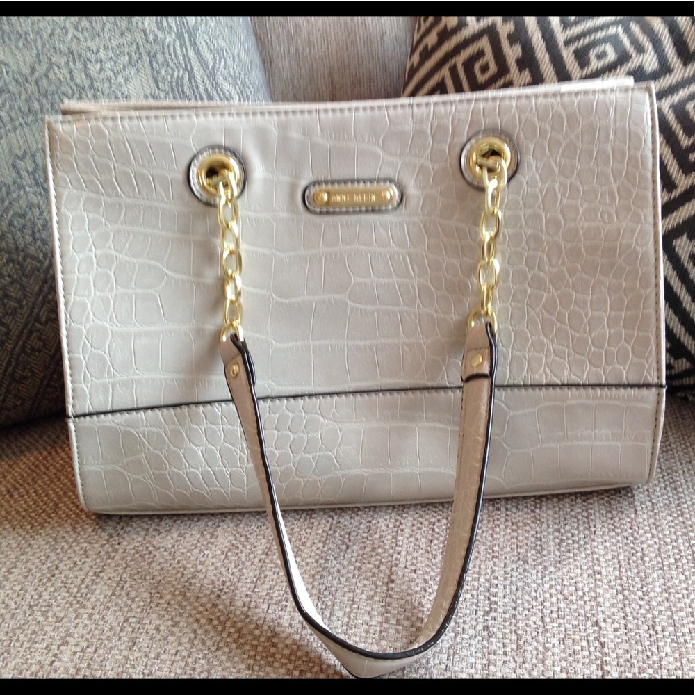 ANNE KLEIN Coast is Clear handbag.  Lightly worn.